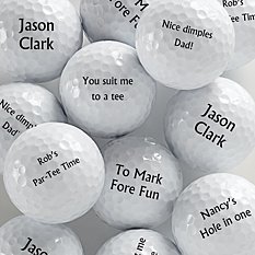 Personalized Golf Balls